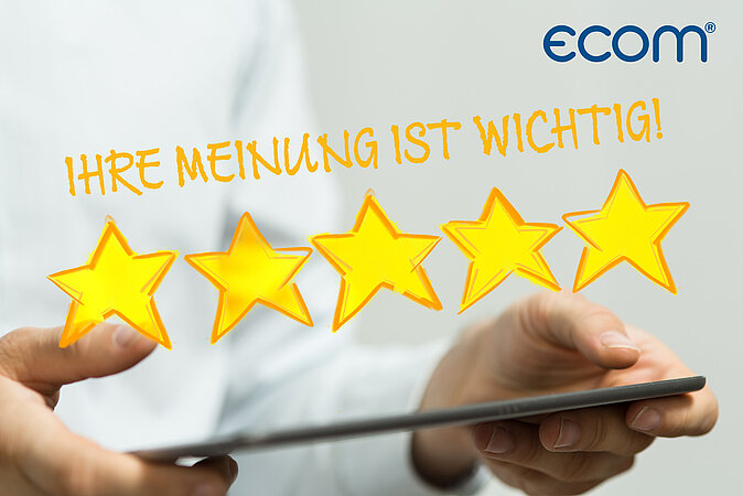 ecom: Ihre Meinung zählt!