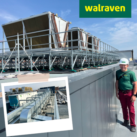 Schwergewichte sicher montiert