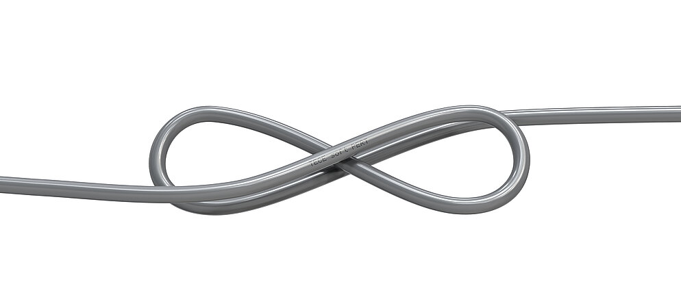 Unendlich flexibel: TECEfloor Soft-PERT 5S Heizungsrohr