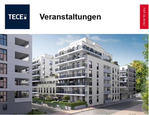 Alle TECE Events der nächsten zwei Monate auf einen Blick!