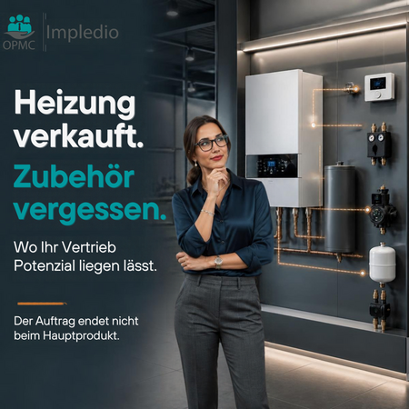 Heizung verkauft. Zubehör vergessen. Wo Ihr Vertrieb Potenzial liegen lässt.