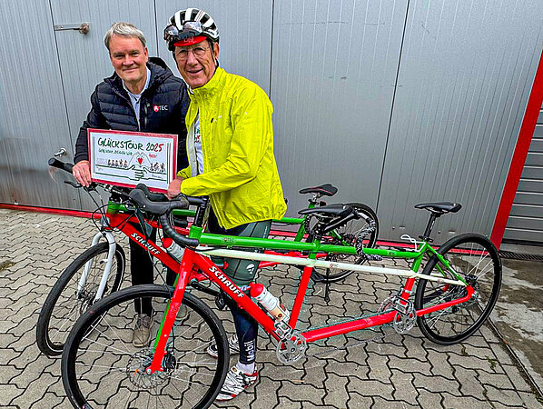 Glückstour macht Etappen-Stopp bei ATEC