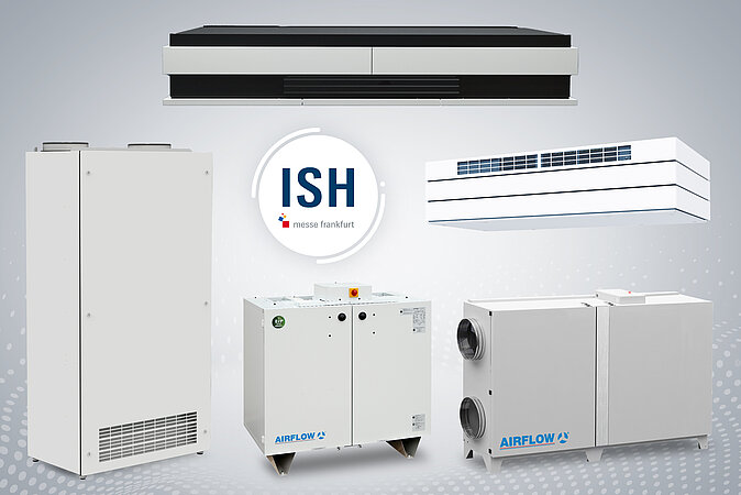 Airflow auf der ISH 2025 in Frankfurt: Halle 8.0, Stand F79