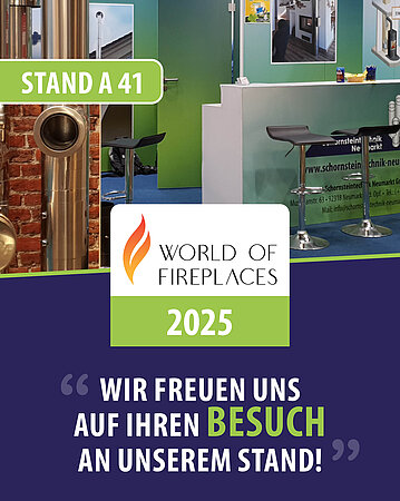 Schornsteintechnik Neumarkt: World of Fireplaces - wir sind dabei!