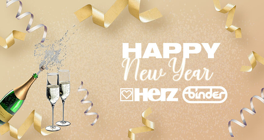 HERZ wünscht allen Kunden und Partnern ein glückliches neues Jahr 2022!