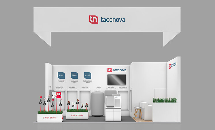 Taconova auf der SHK-E Essen (Halle 3, Stand B46)