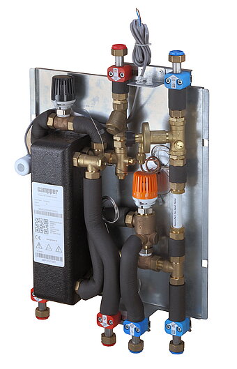 Neue kompakte Wohnungsstationen von Gammper