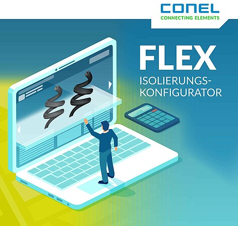 CONEL: Sicher und umweltbewusst isolieren – schnell und einfach mit dem  CONEL FLEX Isolierungskonfigurator