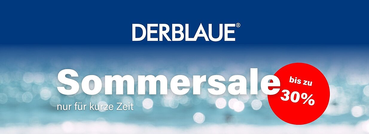 DERBLAUE® - große Sommer-Rabattaktion