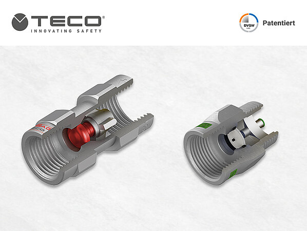 FIREBAG® und GST®: die TECO-Sicherheitseinrichtungen für Gasanlagen