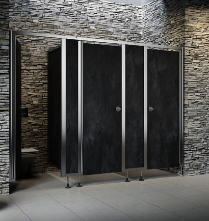 GEO: Individuelle und hochwertige WC-Abtrennungen aus Aluminium-Verbundplatten