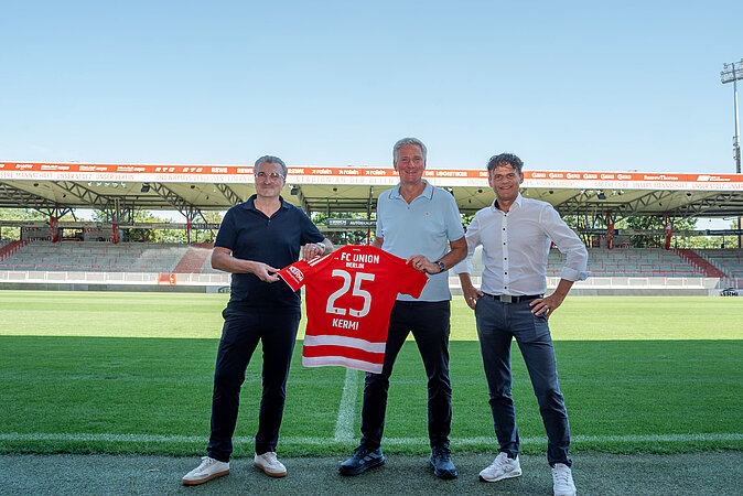 Einer für alle: KERMI wird offizieller Ärmelsponsor des 1. FC Union Berlin