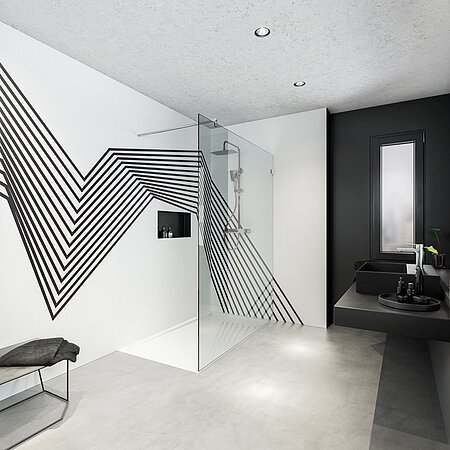 Kunstwerke in der Dusche: HSK macht’s möglich!