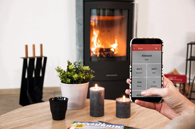 ORANIER: Smarte Technik im Kaminofen - Gut für die Umwelt, gut fürs Portemonnaie 