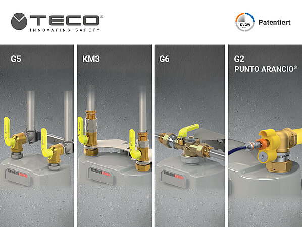 TECO-Kugelhähne für Gaszähler: Sicherheit und Vielseitigkeit für jede Anlage