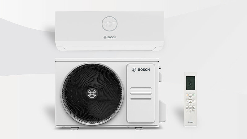 Die neuen Split-Klimageräte von Bosch