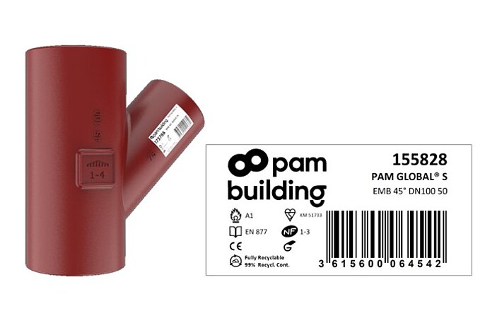 Neue Formstückmarkierung bei Pam Building