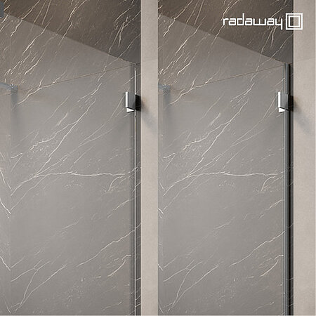 RADAWAY: Mit oder ohne? Das zusätzliche Dichtungsprofil für rahmenlose Duschkabinen