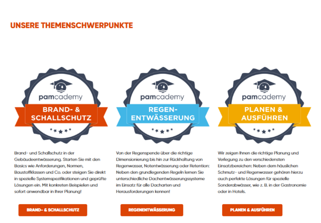 pamcademy Webinarreihe Herbst/Winter 2025 – Jetzt anmelden