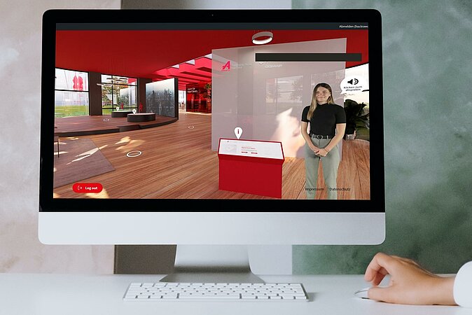 Digital zu Gast im Ausstellungsraum Flamco launcht „Virtual Heart Room”