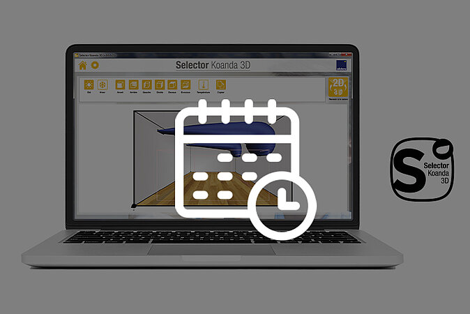 EXHAUSTO Webinar - Innovative Design-Luftdurchlässe - Auslegung & Luftstromsimulation