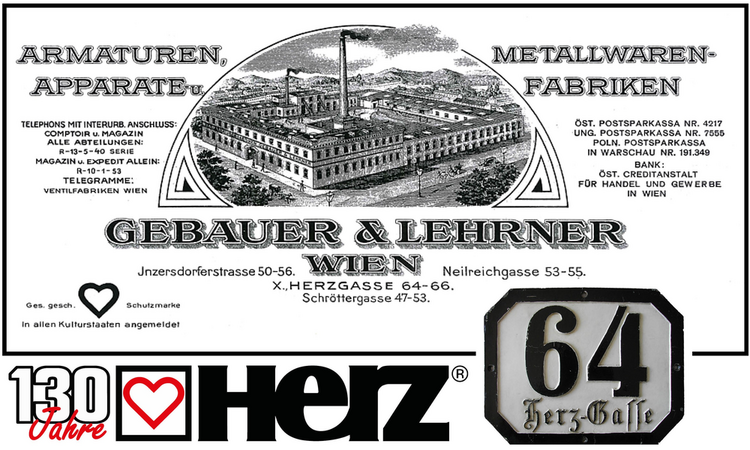 130 Jahre HERZ Von der HERZgasse in die weite Welt