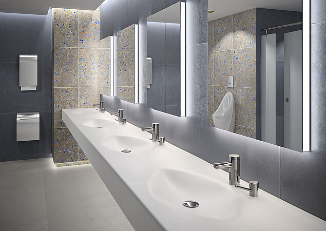 Intuitive Bedienung und sparsamer Wasserverbrauch: die Stand- und Wandarmaturen CONTI+ lino