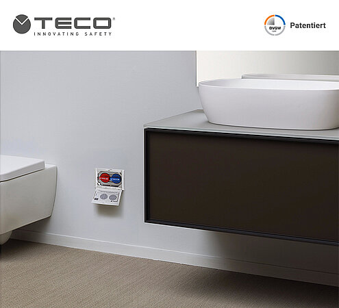 K4.0 TECO: Unterputz-Kit mit doppelter Absperrung, funktional und montagefreundlich