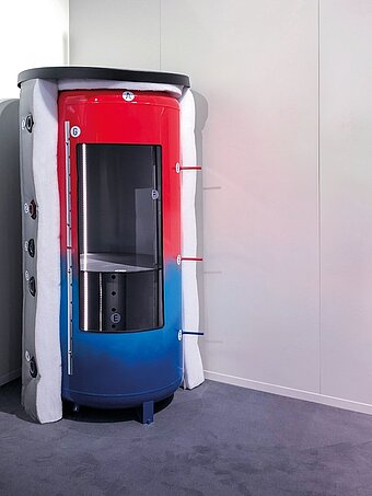 Taconova: Effizientes Wärmemanagement mit Schichtenpufferspeicher TacoTherm Store