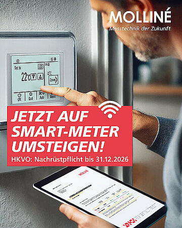 WDV Molliné: Jetzt auf Smart-Meter umsteigen!