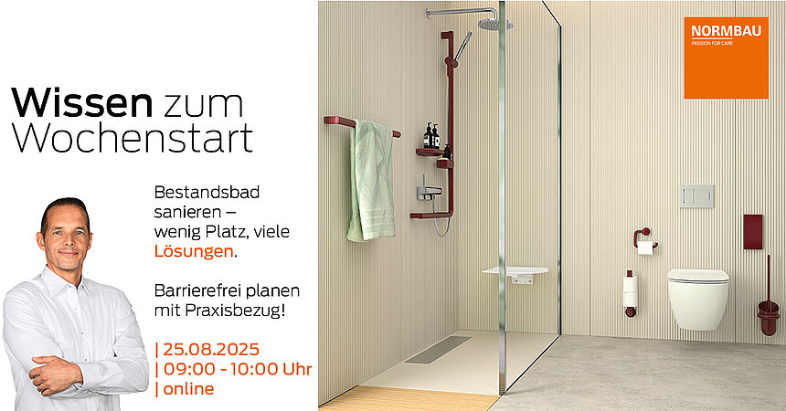 NORMBAU: Kostenfreies Online-Seminar am 25. August 2025