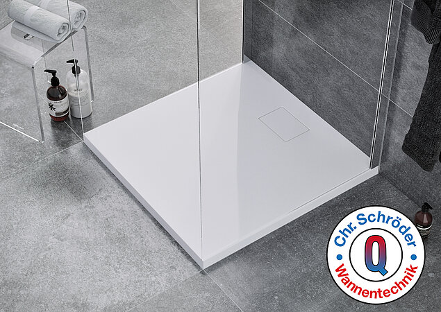 Schröder Wannentechnik: Flat Carré – zeitloses Design in Ihrem Badezimmer.