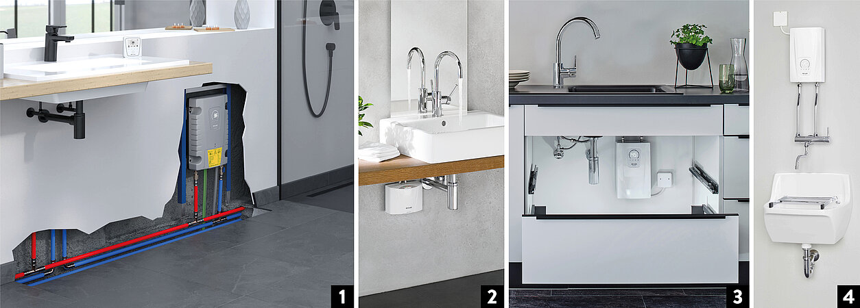 CLAGE: Mit modernen E-Durchlauferhitzern die Baukosten senken