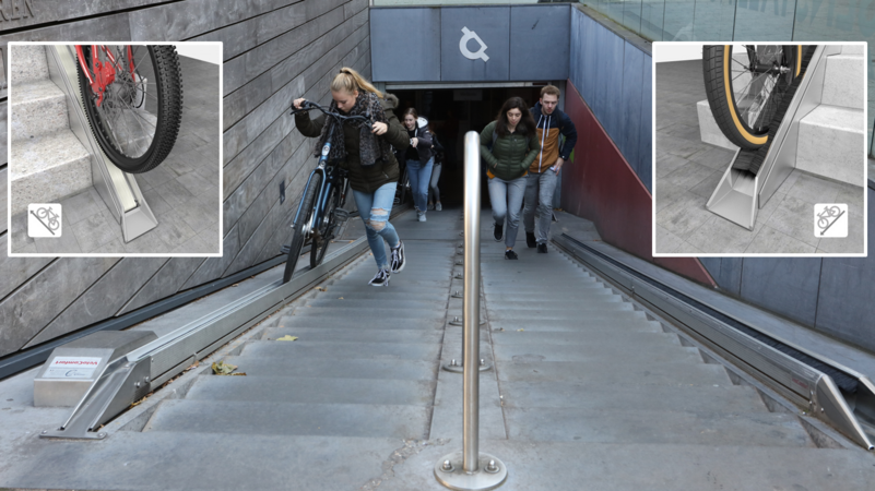 VeloComfort von Schraeder MV: Treppenhilfen fürs Fahrrad 