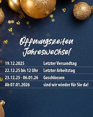 Schornsteintechnik Neumarkt: Unsere Öffnungszeiten zum Jahreswechsel