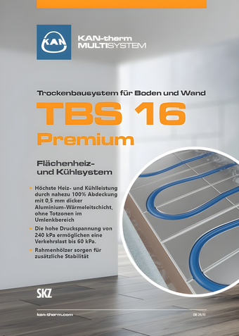 KAN-therm Trockenbausystem TBS16 Premium 