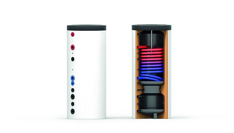 Produkt-Neuheit: Austria Email Trinkwasserspeicher mit integriertem Pufferspeicher unterstützt Wärmepumpensysteme effektiv 