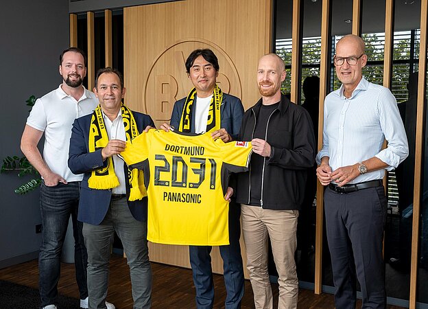 Panasonic Heating & Cooling Solutions wird offizieller Partner von Borussia Dortmund (BVB)