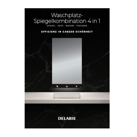Waschplatz-Spiegelkombination von DELABIE | Neue Broschüre Online