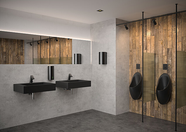 Smarte Urinalarmaturen von CONTI+ vereinen Hygiene, Design und Langlebigkeit