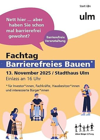 Fachtag für barrierefreies Bauen in Ulm: NORMBAU ist mit dabei