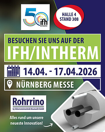 Schornsteintechnik Neumarkt: IFH/Intherm Nürnberg - Wir sind dabei!
