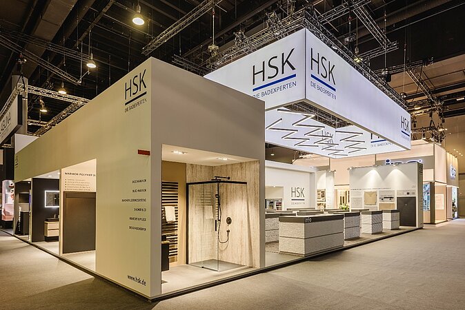 HSK Duschkabinenbau zeigt neueste Badtrends auf den  Frühjahrsmessen 2026