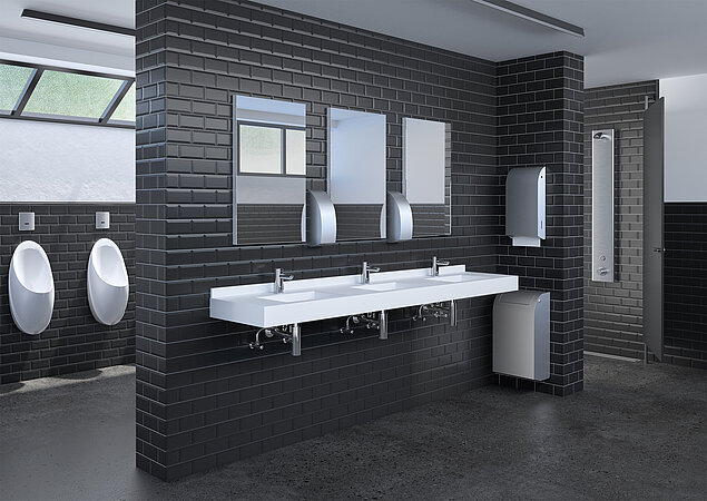 Wasser sparen mit CONTI+ Waschtischarmaturen 