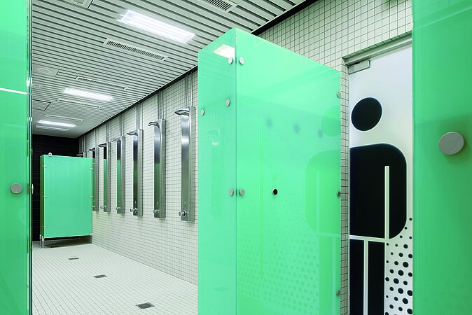 Für Objekte mit Kaltwasseranschluss: CONTI+ CONFRESH Duschpaneel mit Frischwasserstation