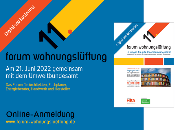 Pluggit präsentiert beim 11. Forum Wohnungslüftung am 21.Juni 2022 zu den Themen Energiebilanzierung und Schallschutz