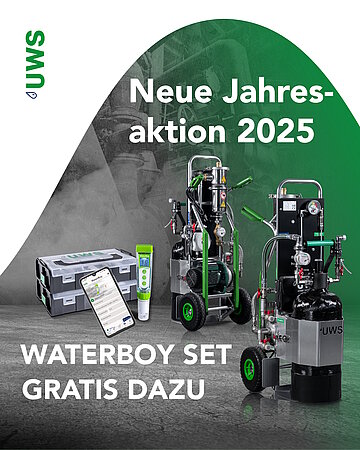 Neue UWS Jahresaktion: WaterBoy geschenkt!