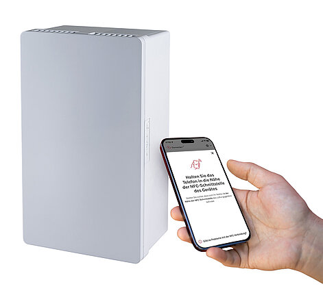 PluggCompact einfach über Smartphone einrichten und warten