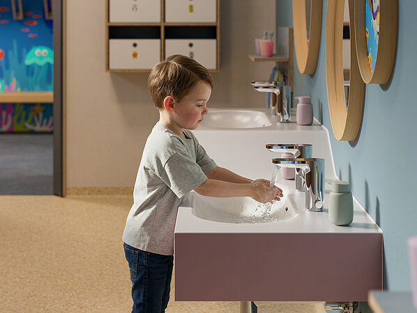 Das SCHELL Eckventil-Thermostat für maximale Anwendersicherheit 