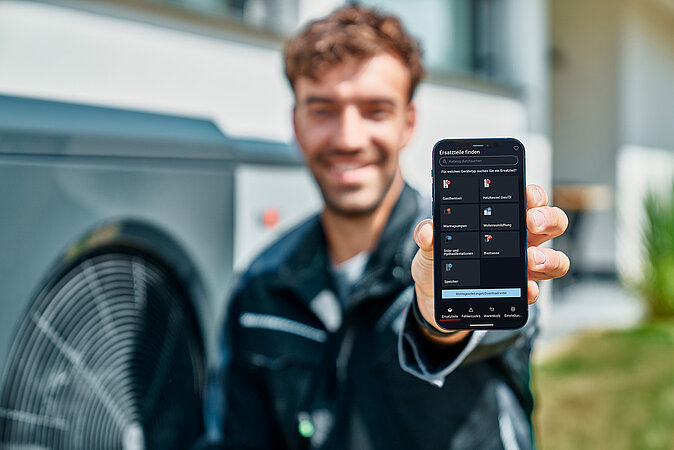 Neue WOLF Service-App vereinfacht Kundeneinsätze
